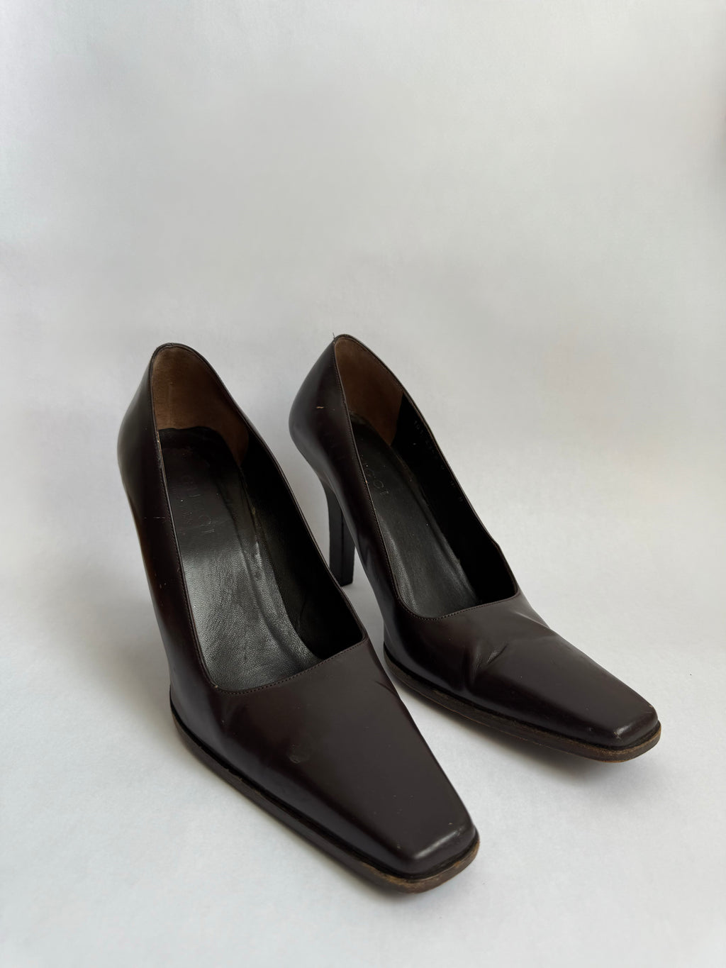 Gucci Square-Toe Pumps / 9