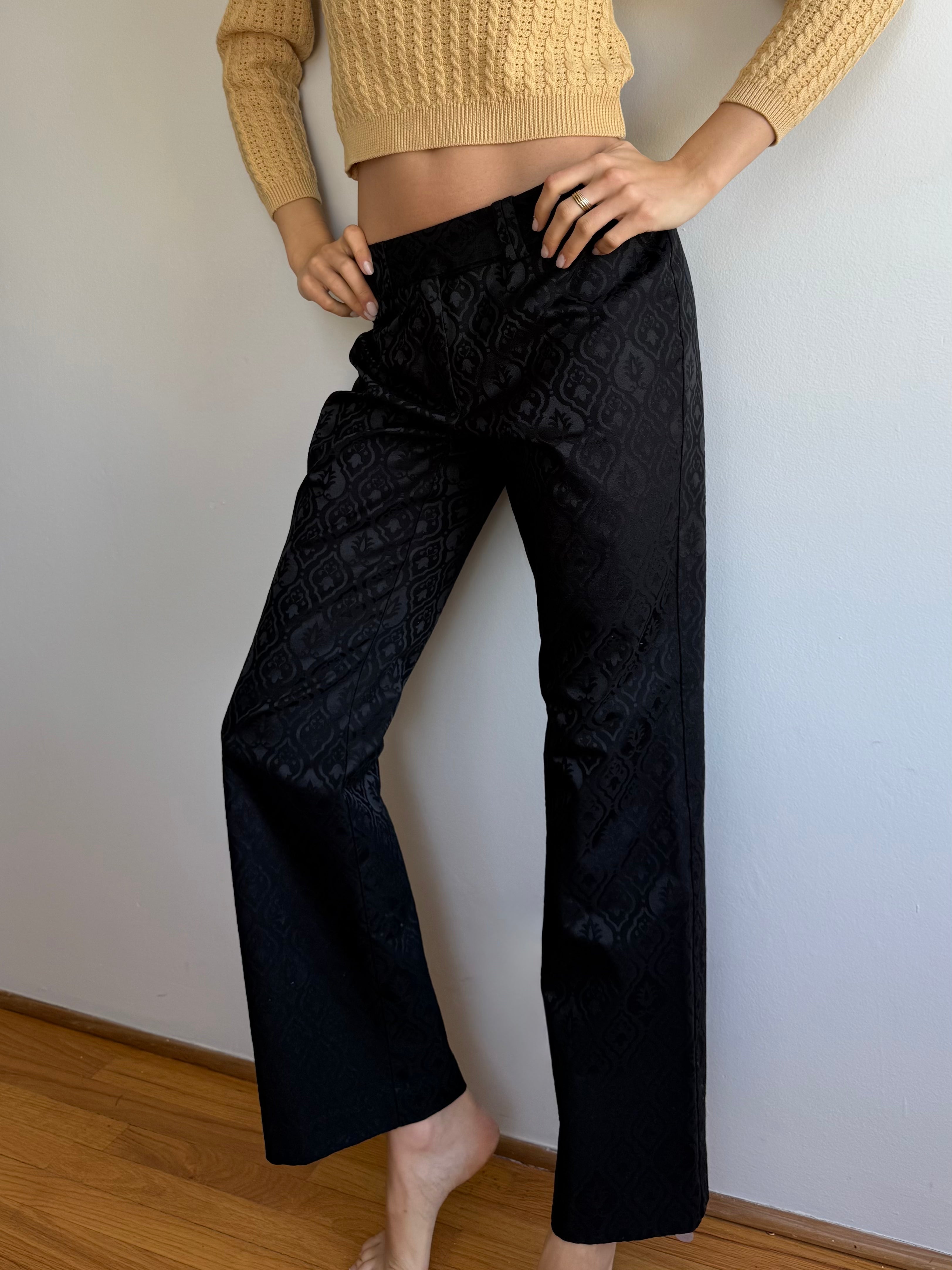 INC Embossed Printed Trousers / 6