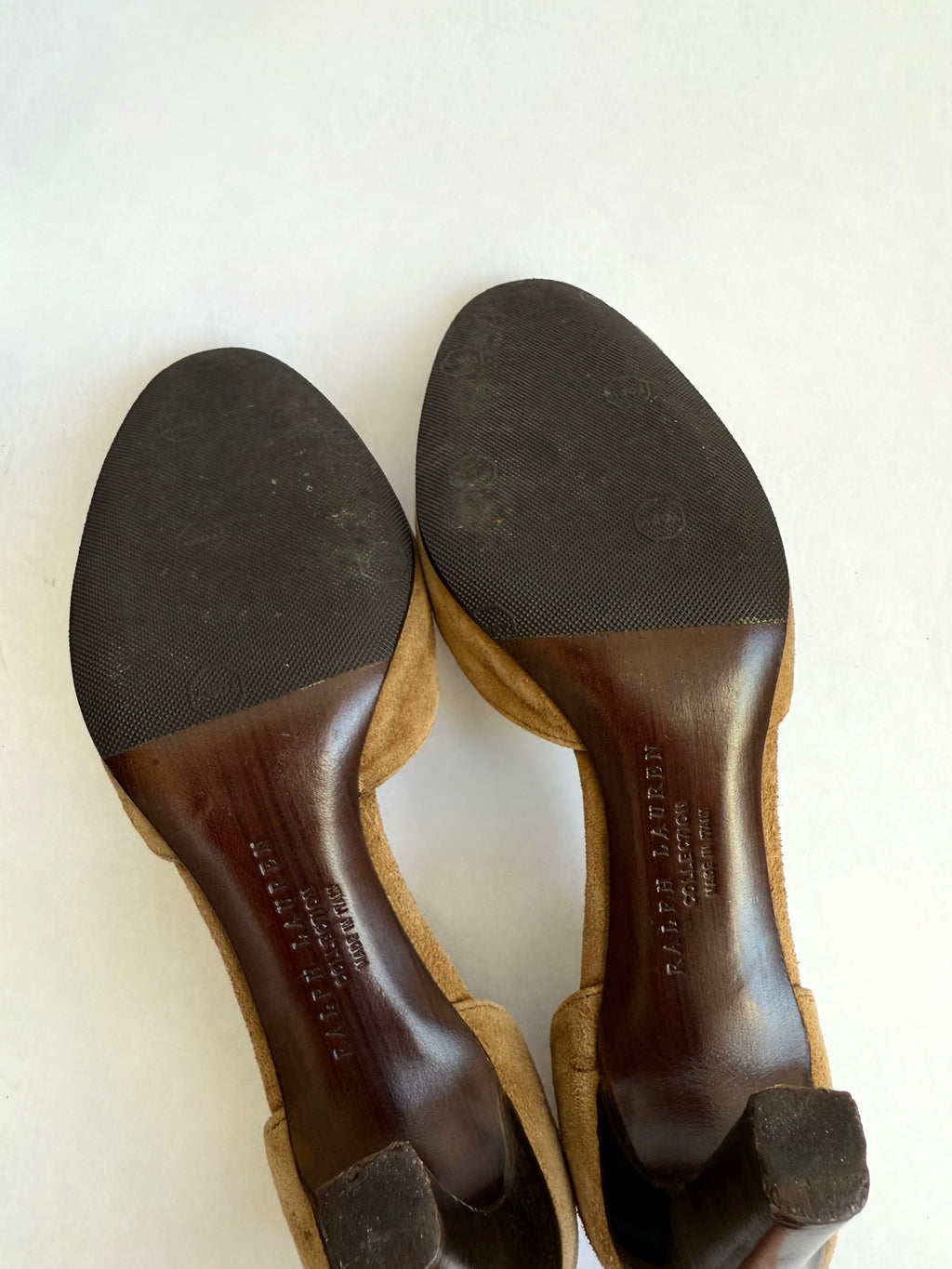 Suede Ralph Lauren Collection Heels