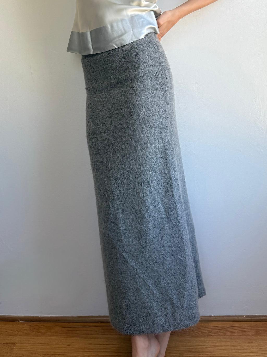 Costume National Wool Maxi Skirt / 40