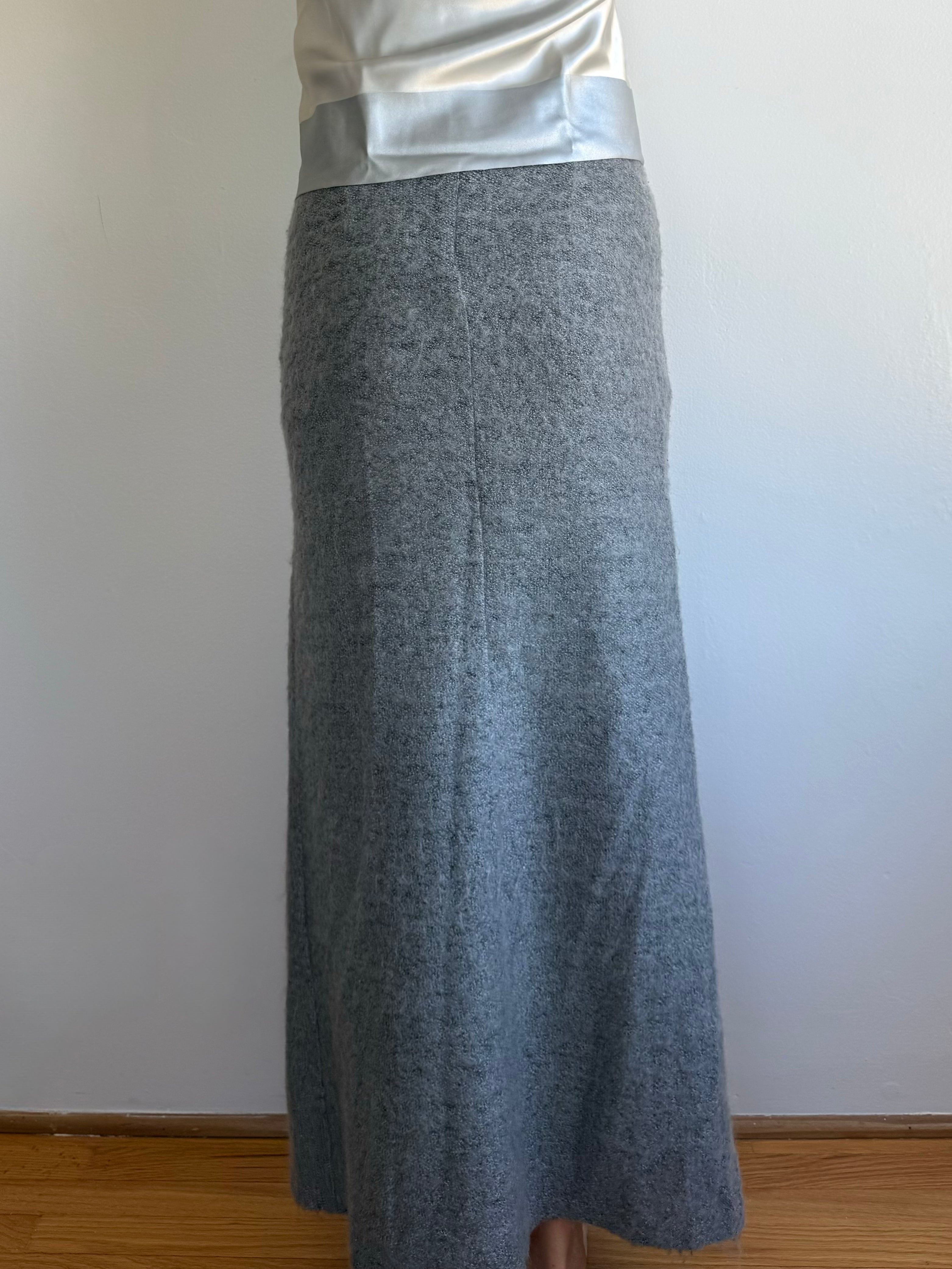 Costume National Wool Maxi Skirt / 40