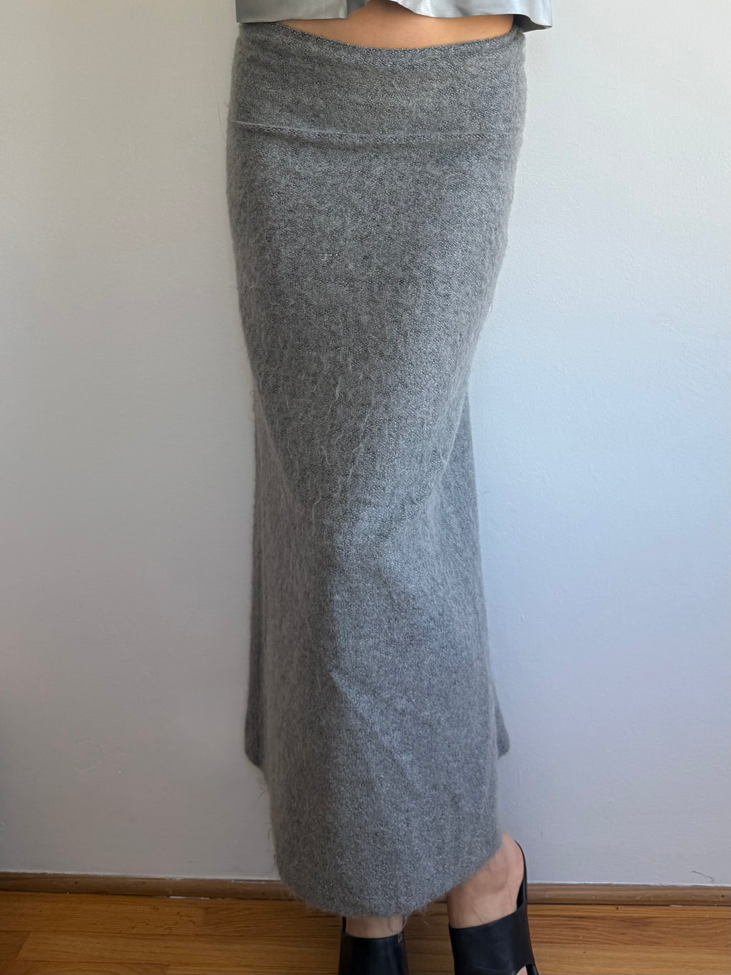 Costume National Wool Maxi Skirt / 40