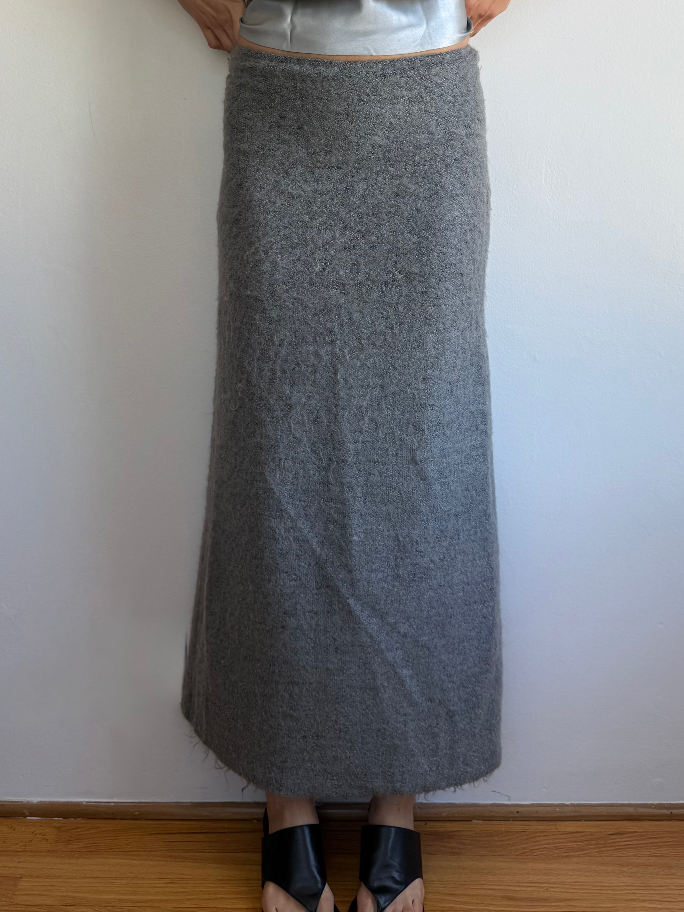 Costume National Wool Maxi Skirt / 40