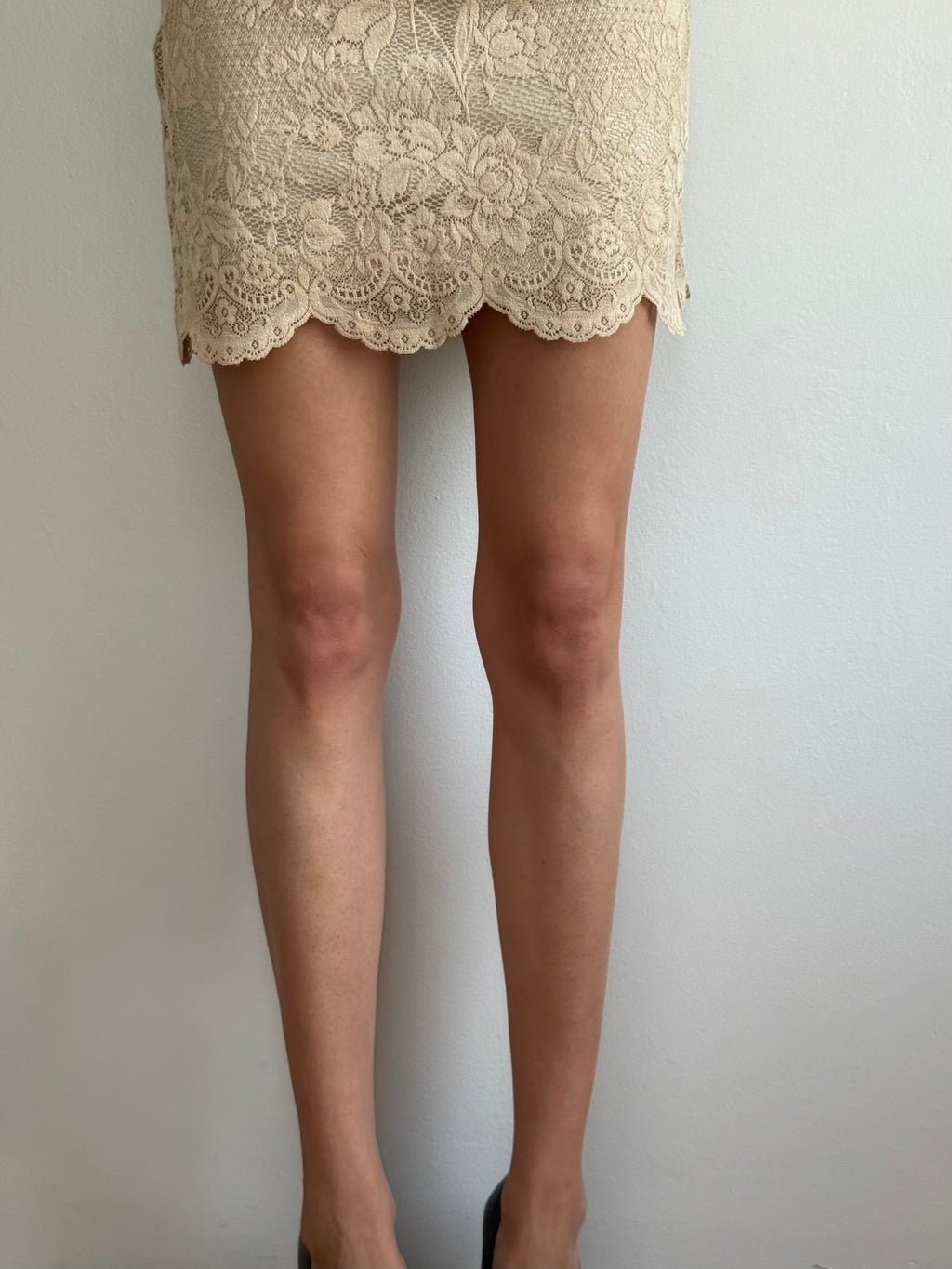 Two-Piece Lace Tank Dress / XS
