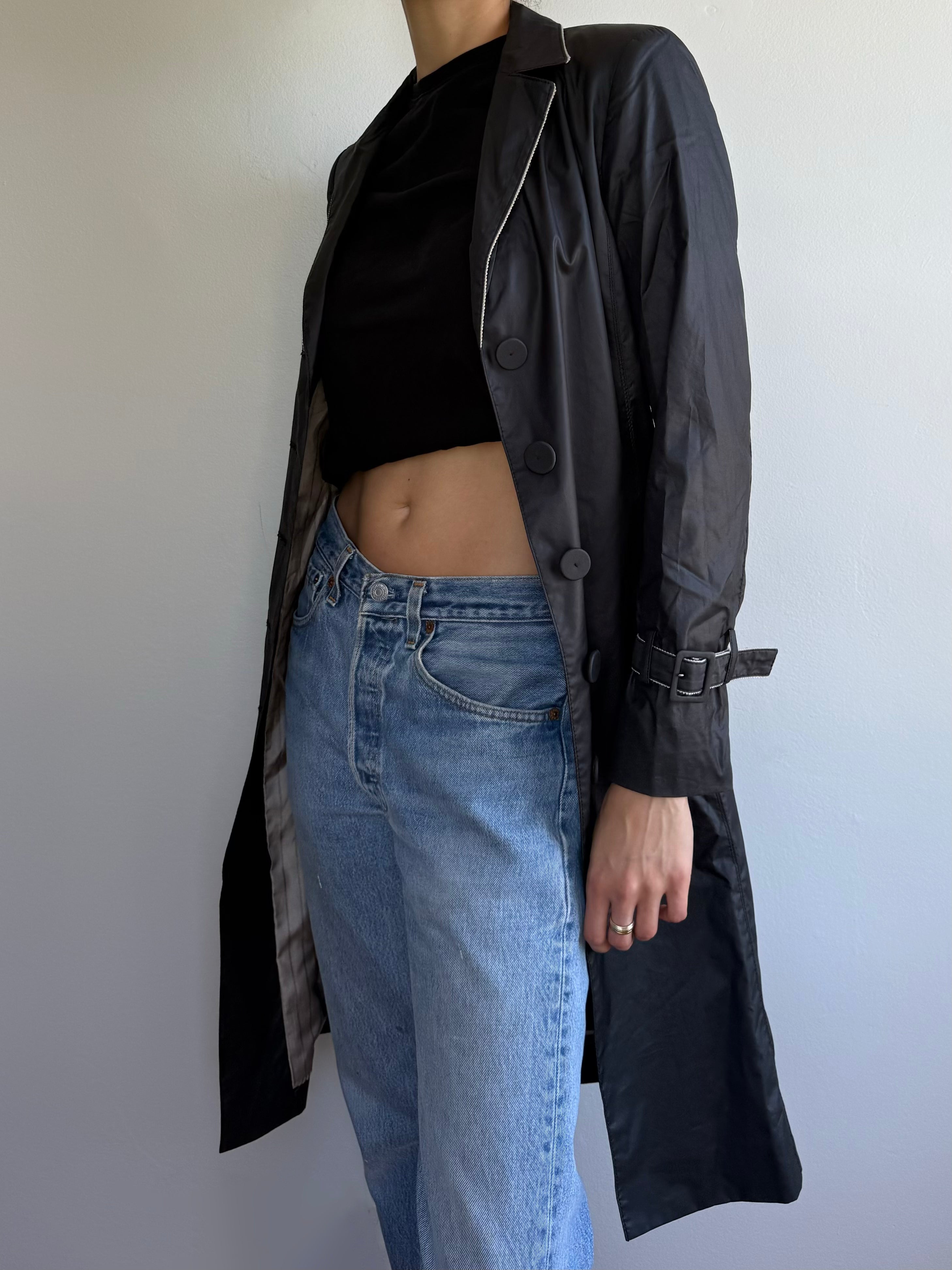 Navy Calvin Klein Light Trench / 4