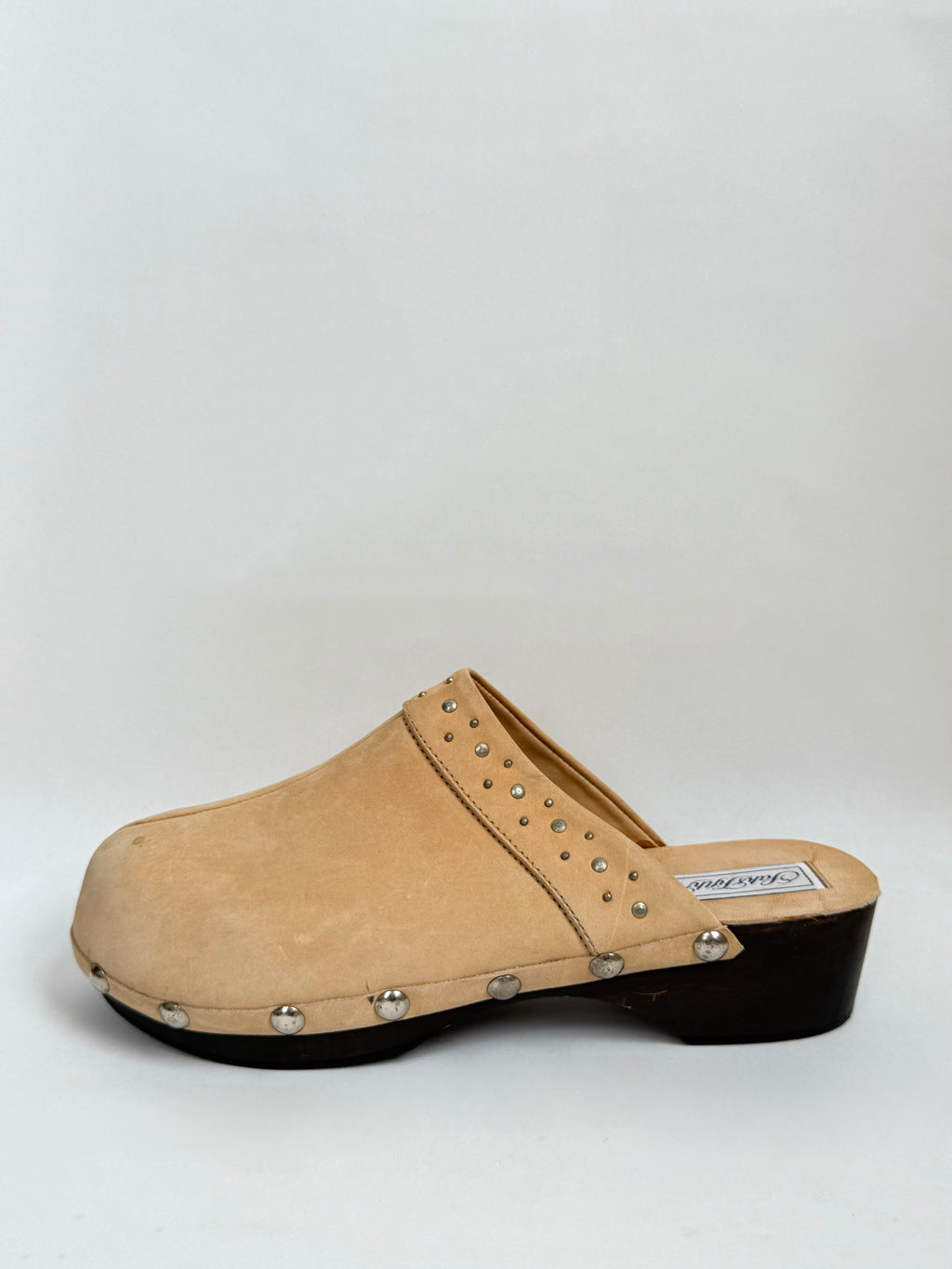 Saks Fifth Avenue Embellished Clogs / 8