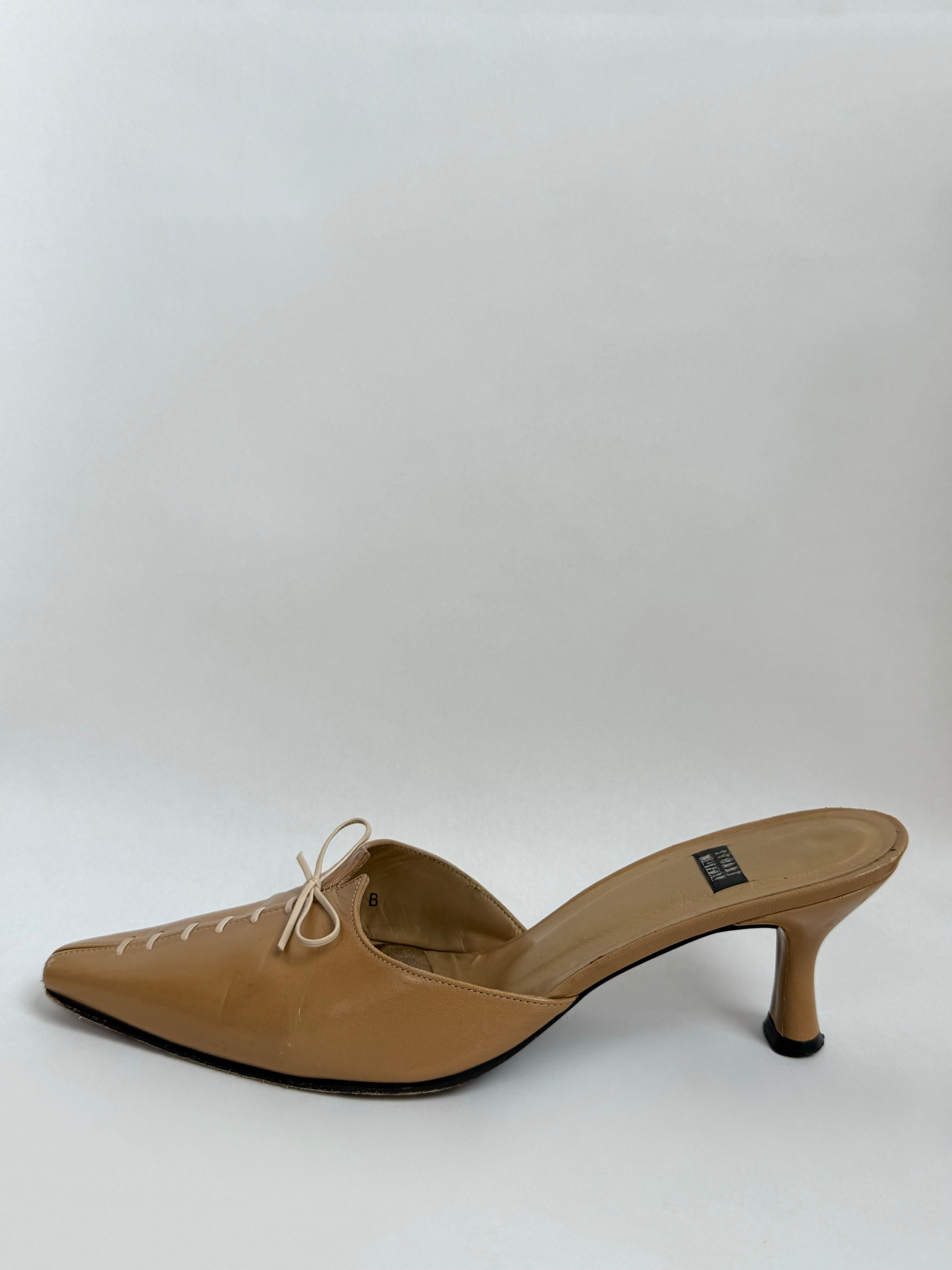 Stuart Weitzman Tie Mules / 7.5