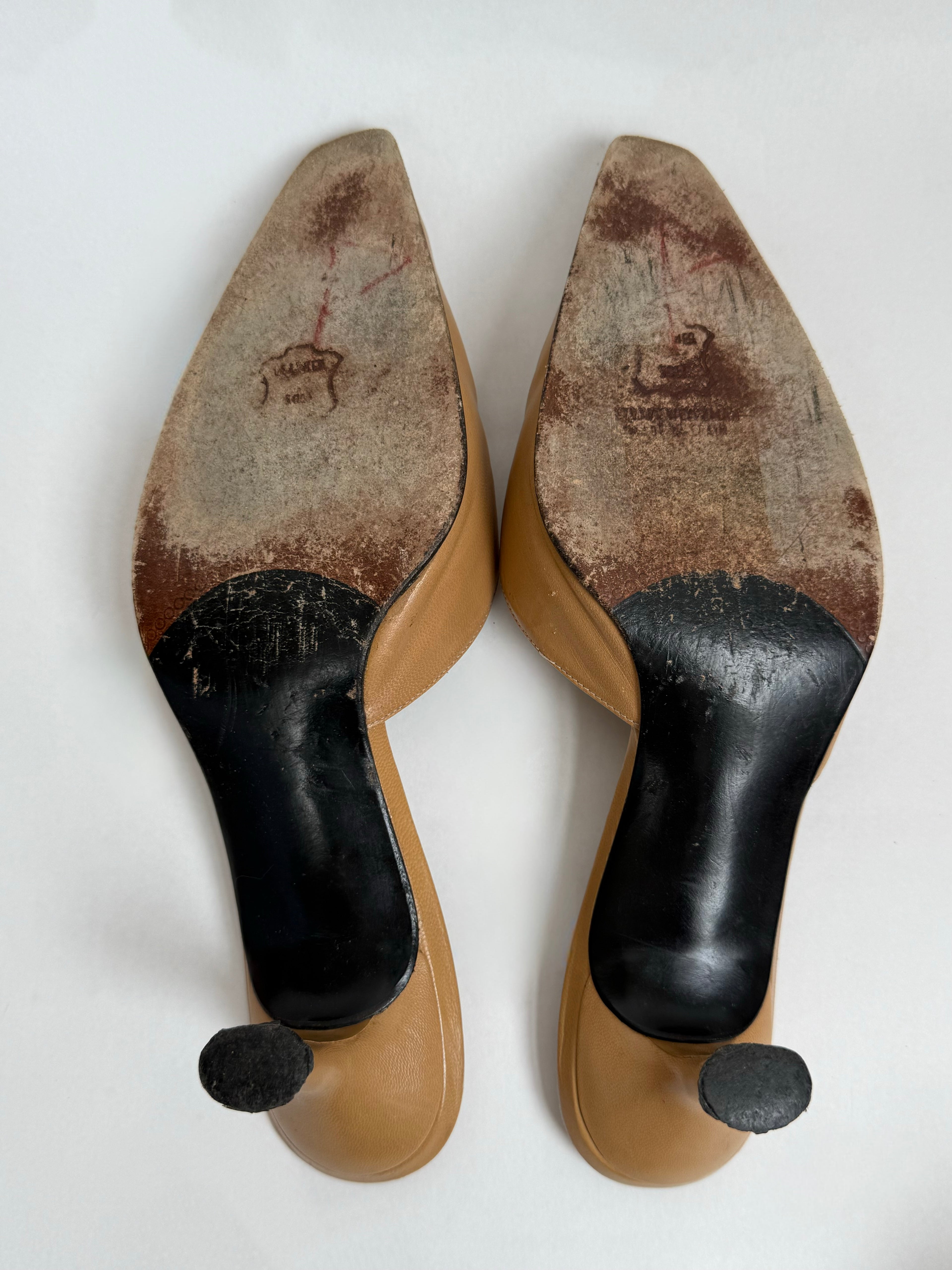 Stuart Weitzman Tie Mules / 7.5
