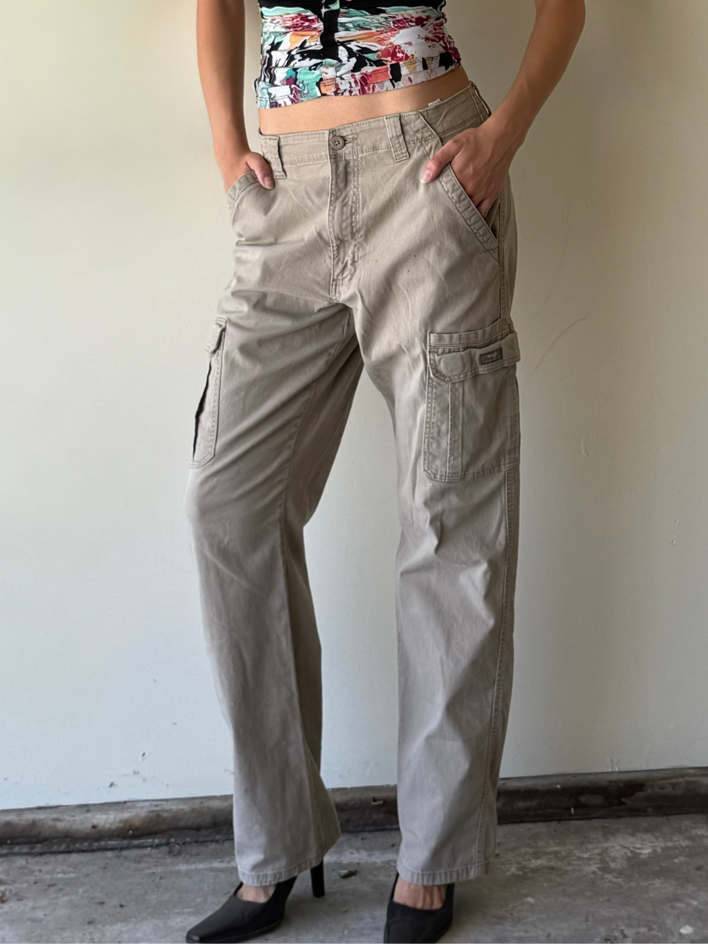 Vintage Wrangler Tan Cargo Pants