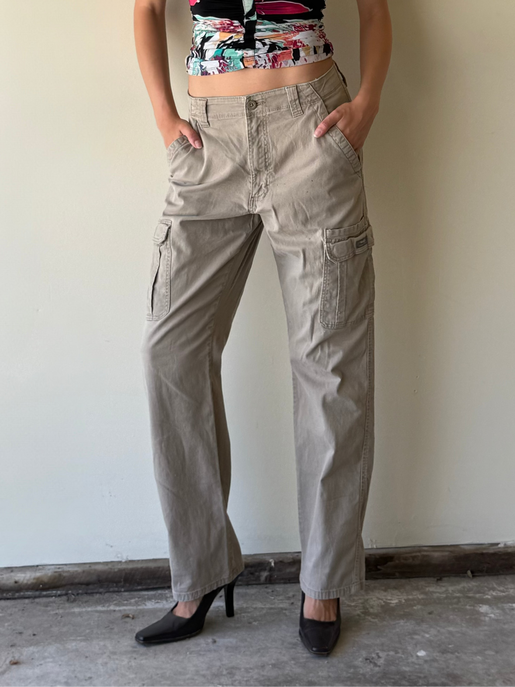 Vintage Wrangler Tan Cargo Pants