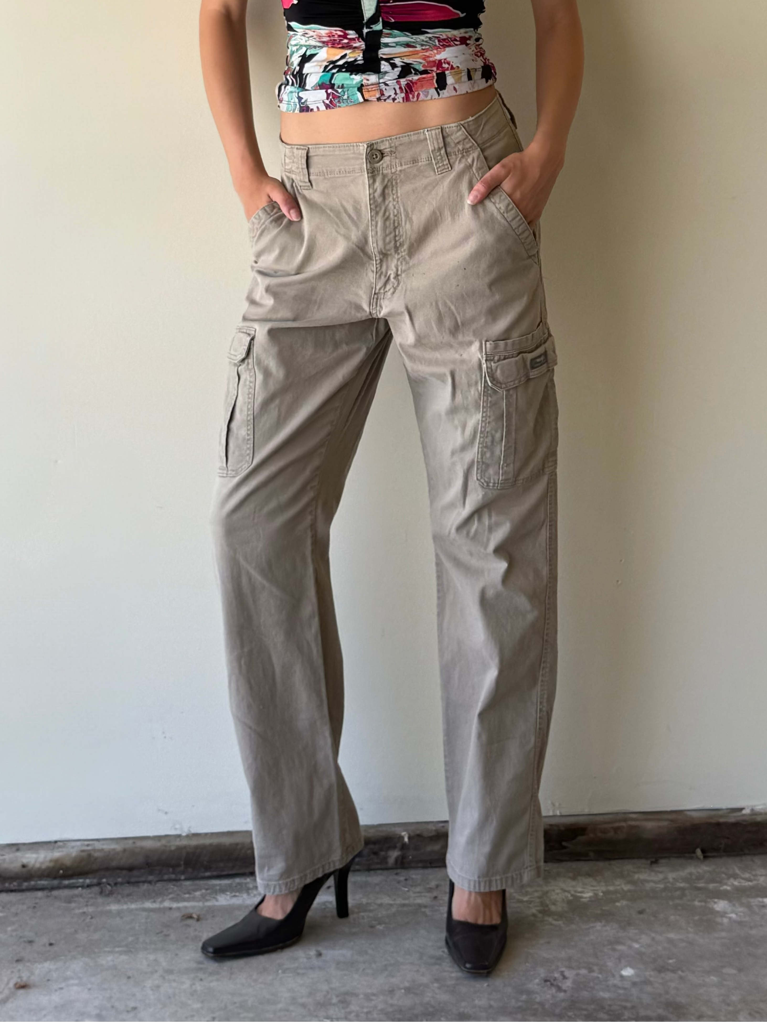 Vintage Wrangler Tan Cargo Pants