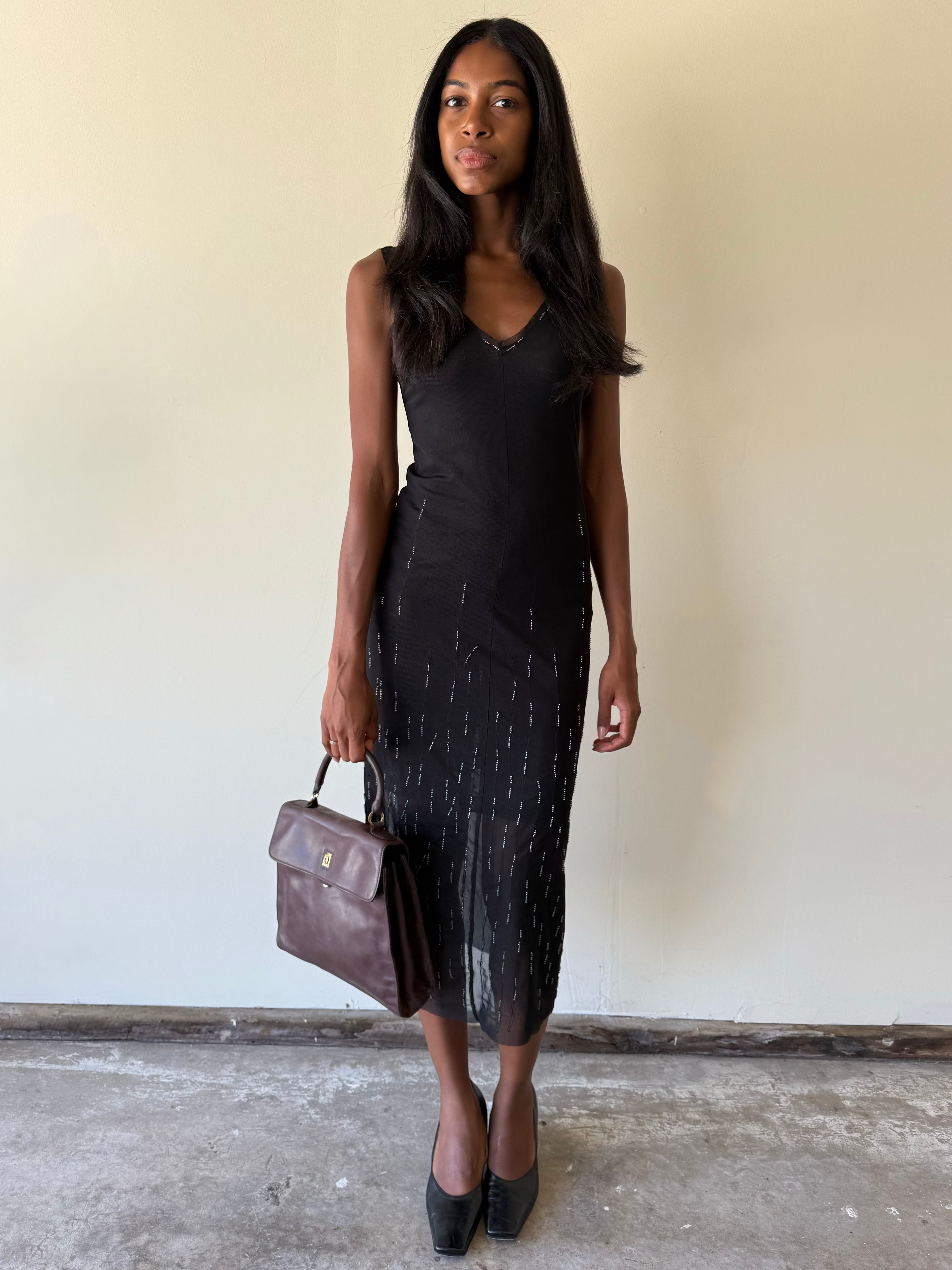 BCBGMaxazria Mesh Dress / 2