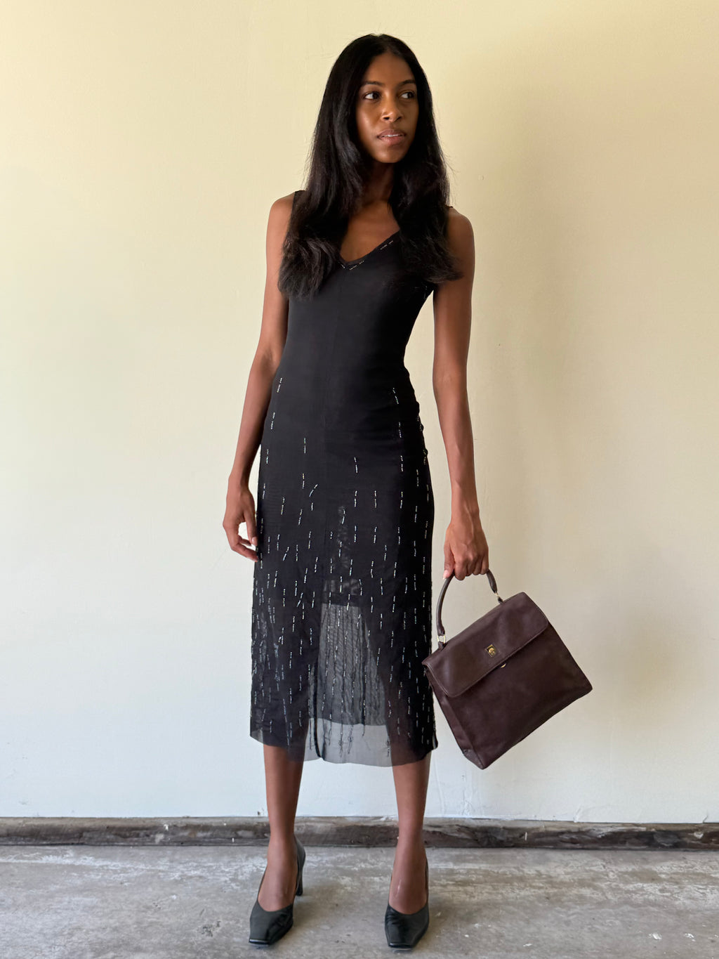 BCBGMaxazria Mesh Dress / 2