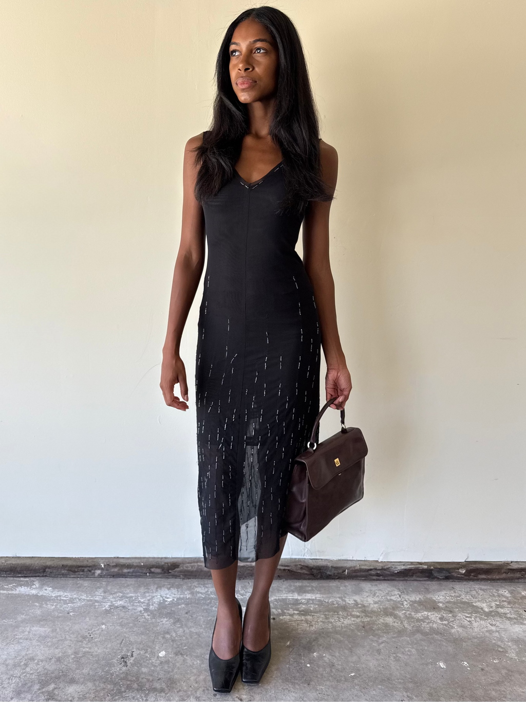 BCBGMaxazria Mesh Dress / 2