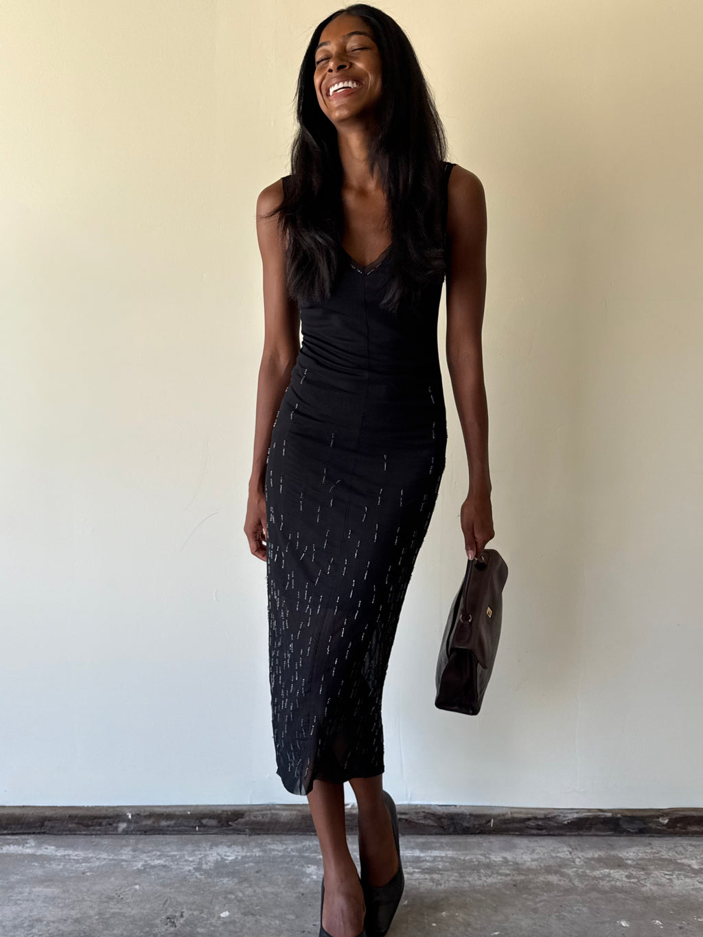 BCBGMaxazria Mesh Dress / 2