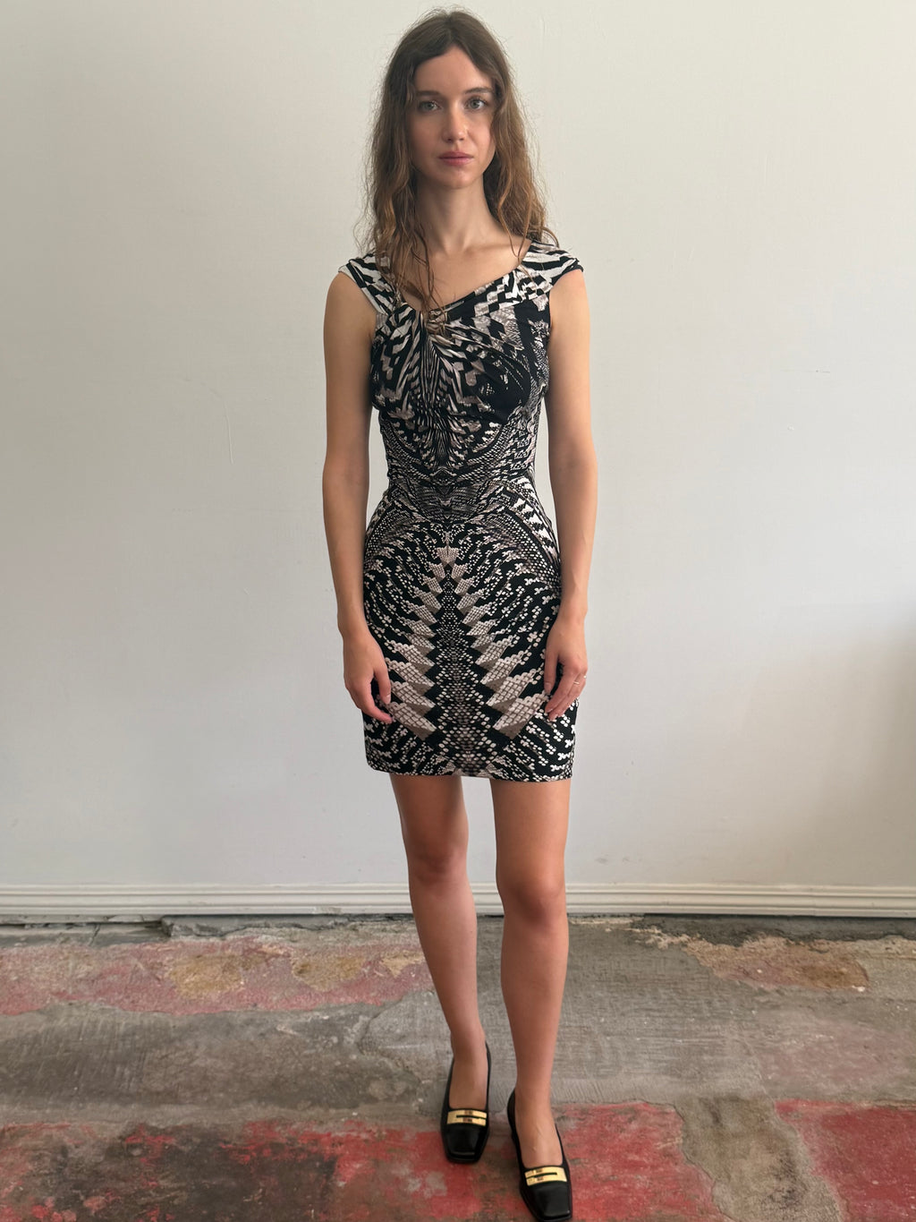 Roberto Cavalli Jersey Stretch Mini / 38