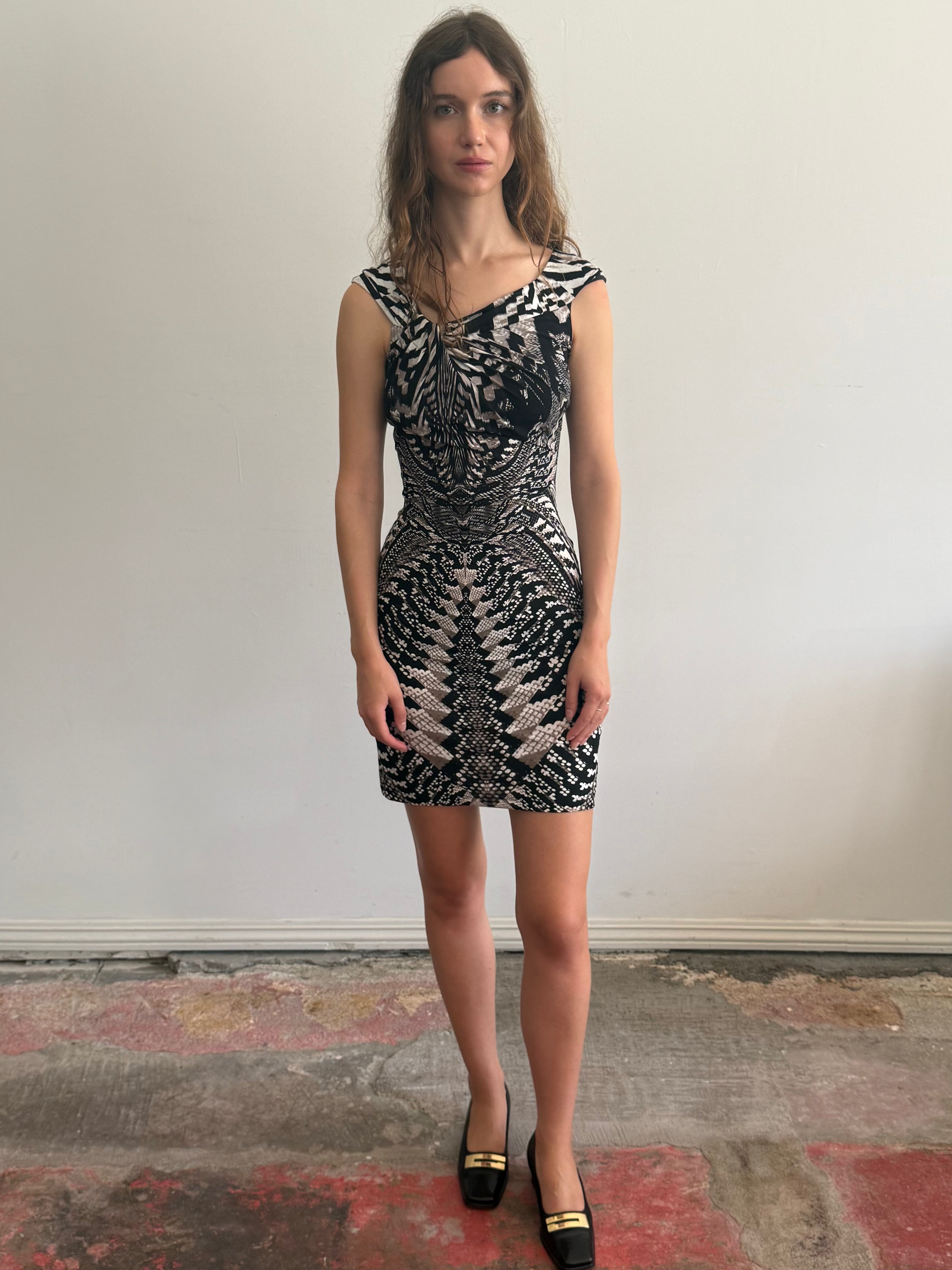 Roberto Cavalli Jersey Stretch Mini / 38