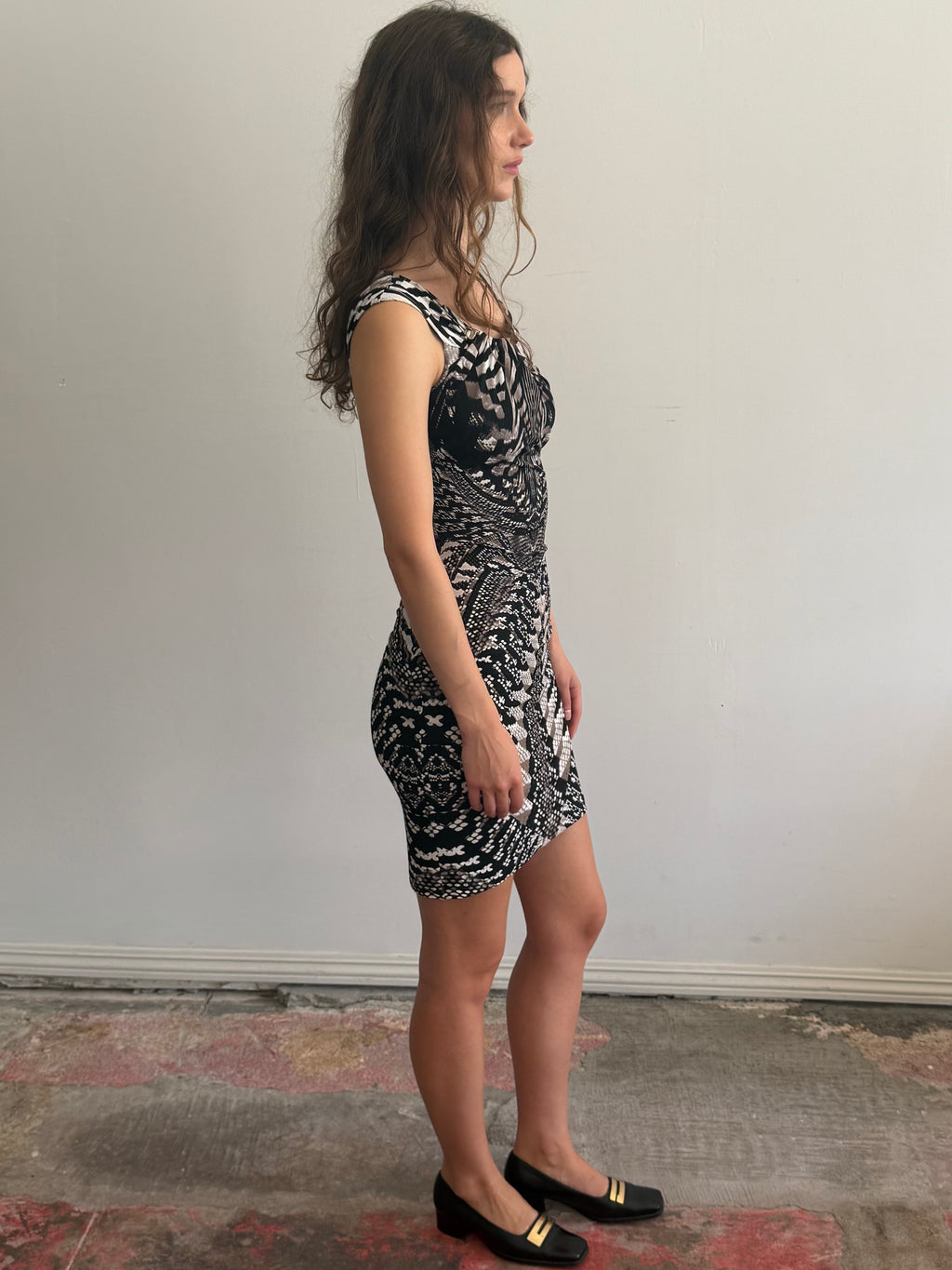 Roberto Cavalli Jersey Stretch Mini / 38