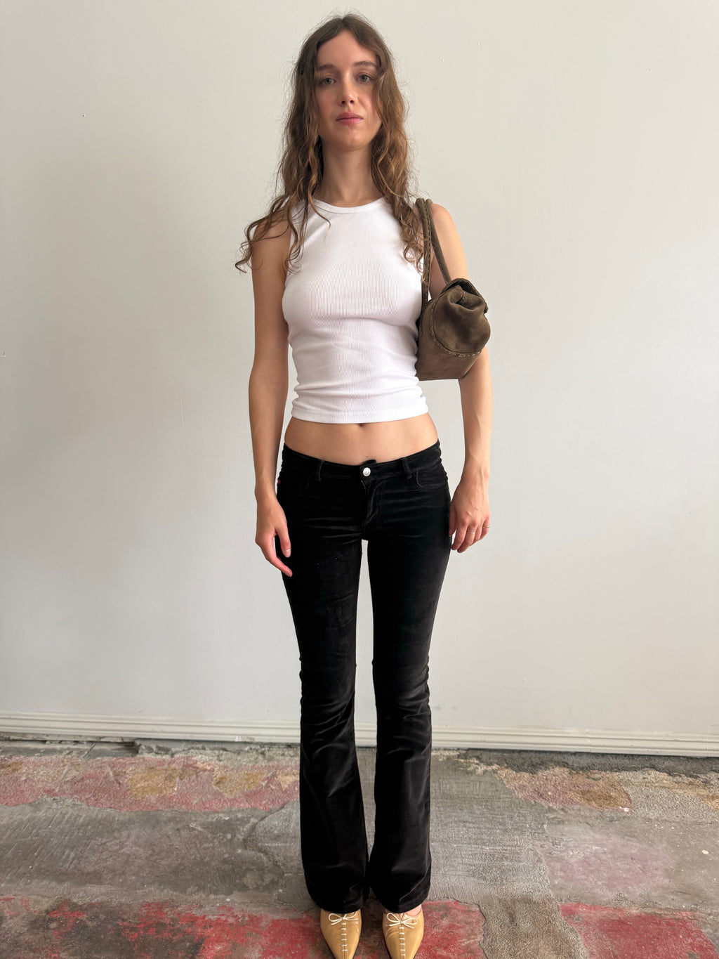 Miss Sixty Velvet Flare Pants
