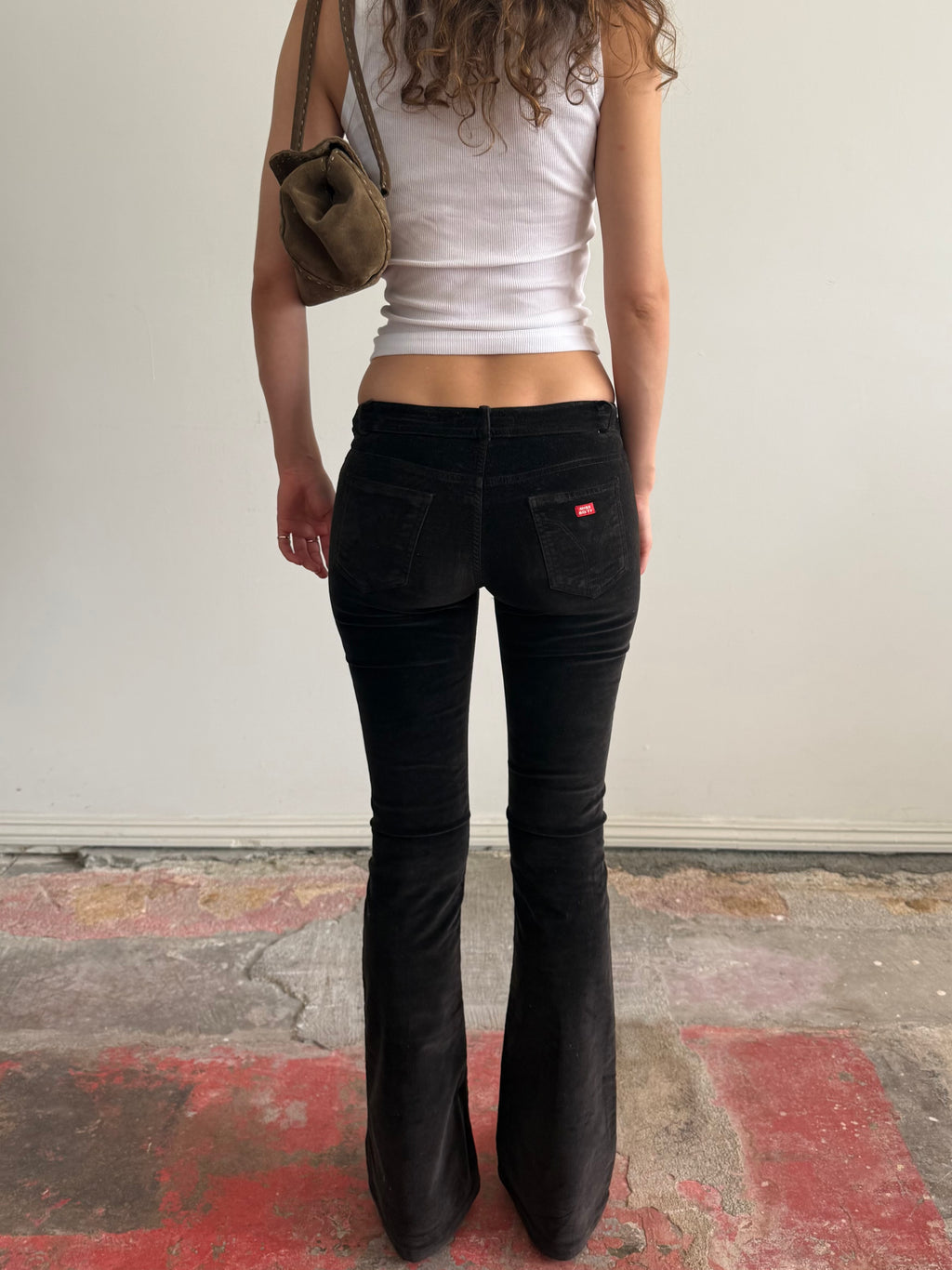 Miss Sixty Velvet Flare Pants