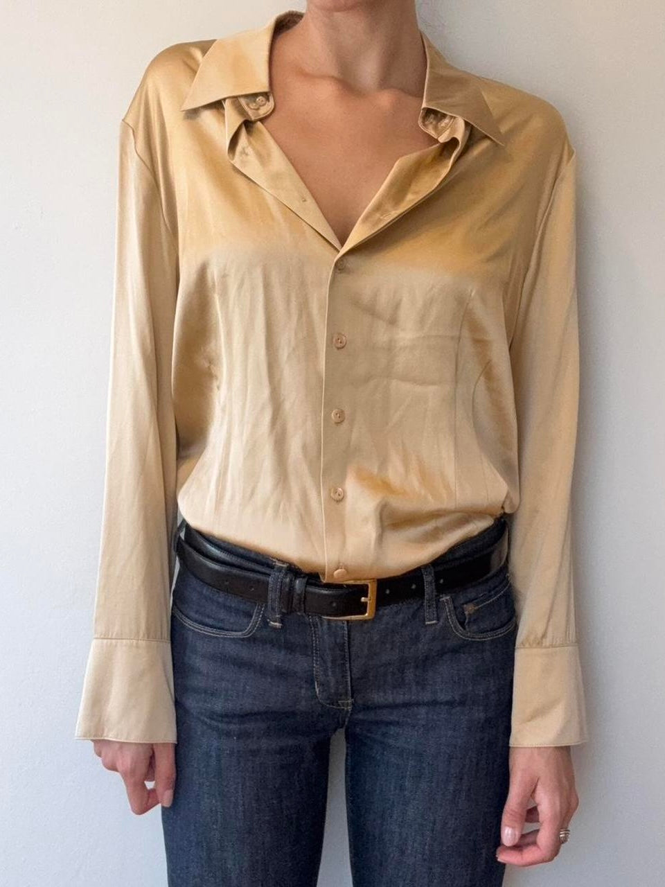 NWT Talbots Silk Blouse