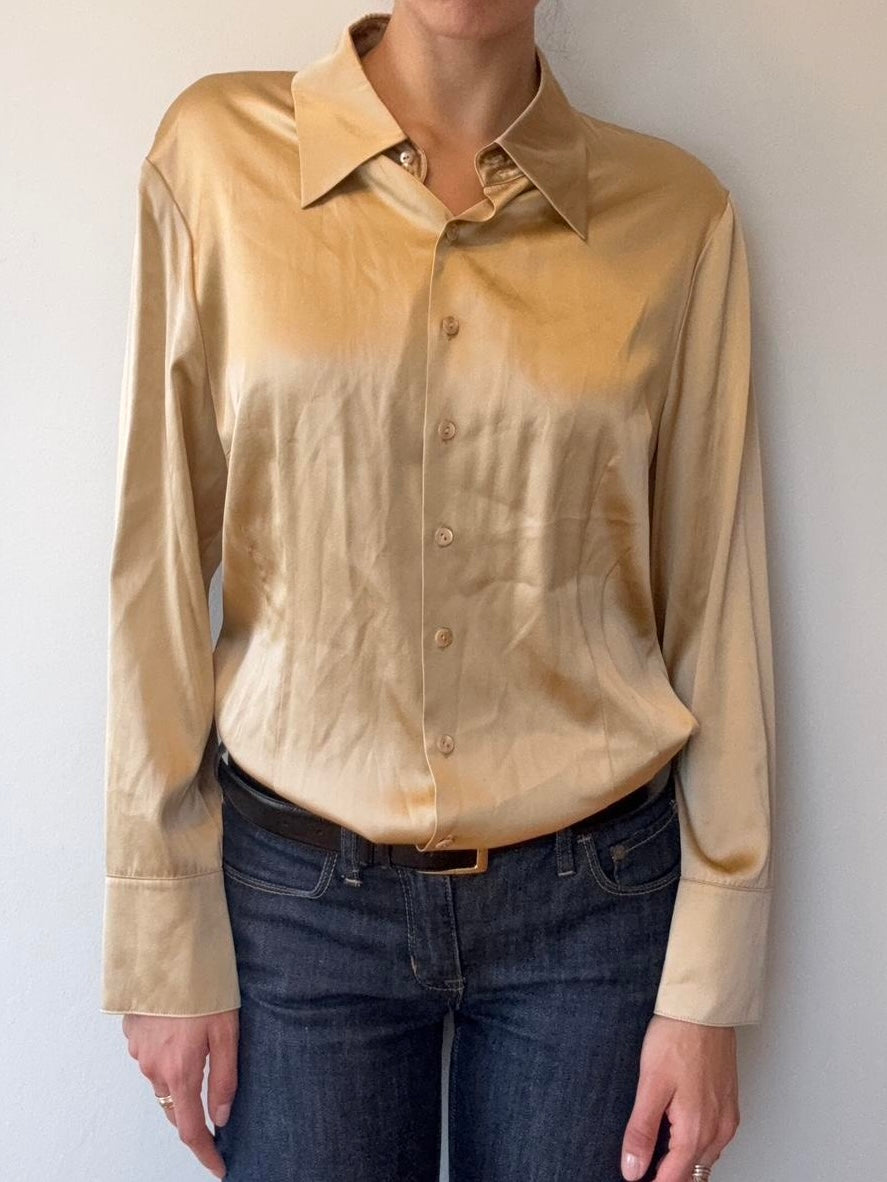NWT Talbots Silk Blouse