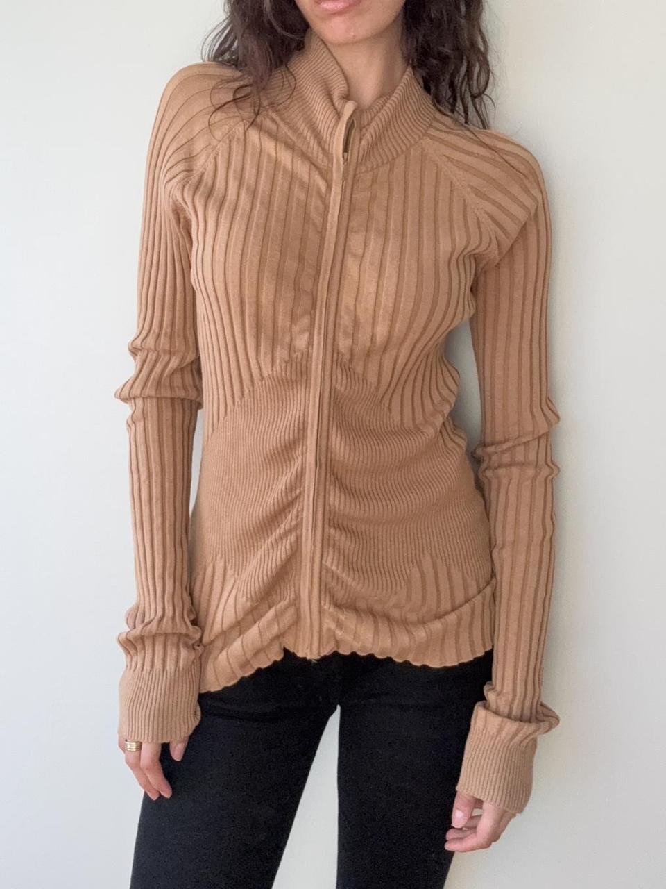 CAbi Zip Up Turtle Neck