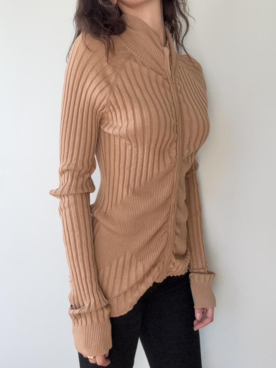 CAbi Zip Up Turtle Neck