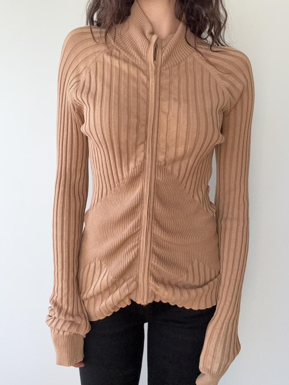 CAbi Zip Up Turtle Neck