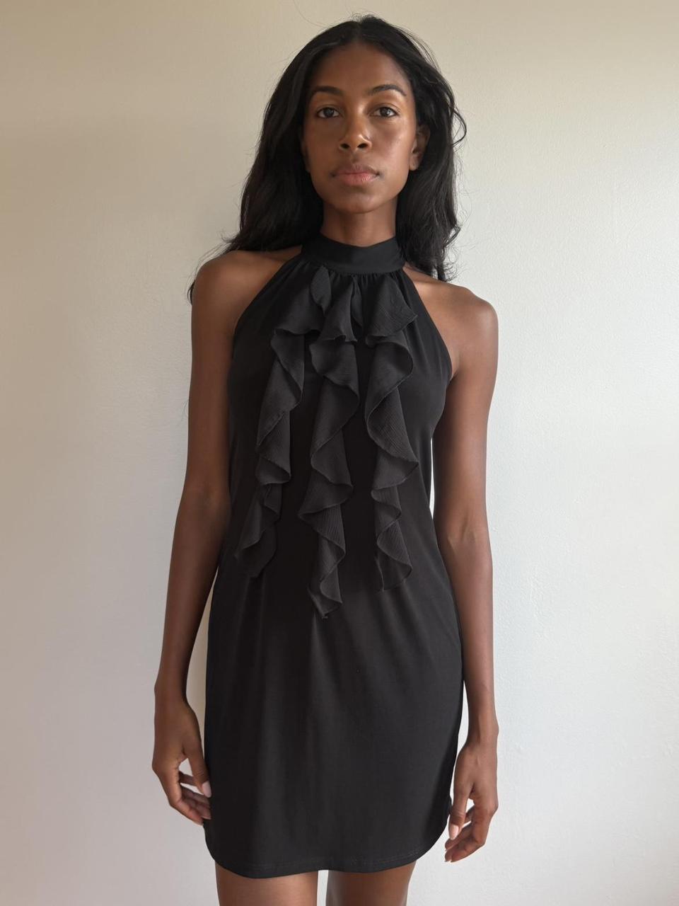 Byer California Y2k Ruffle Mini Dress