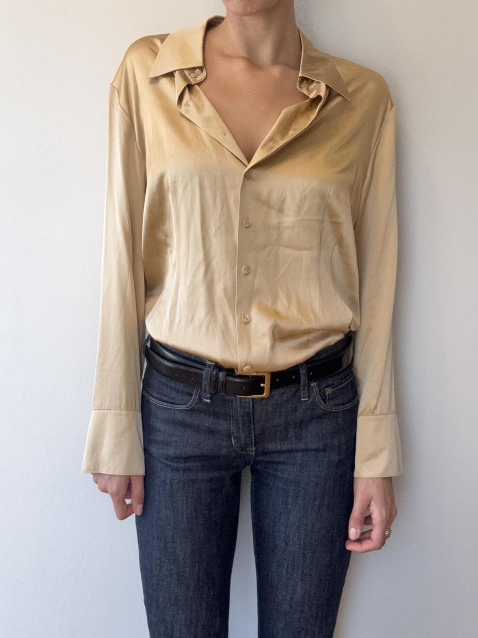 NWT Talbots Silk Blouse