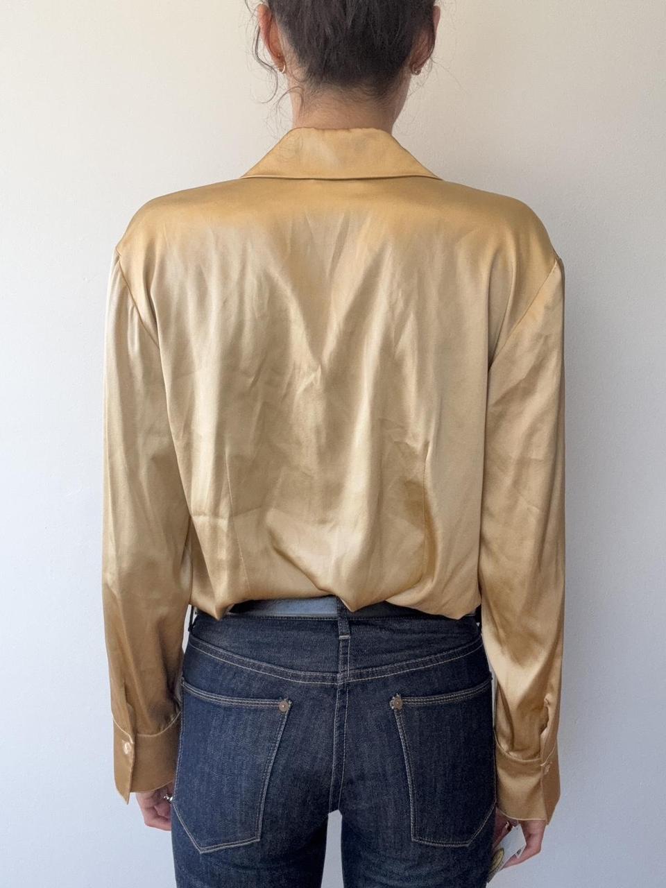 NWT Talbots Silk Blouse